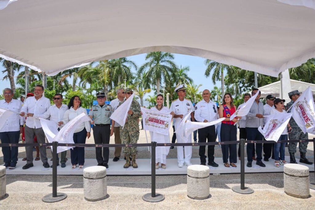 Da banderazo Evelyn Salgado al Operativo de la Temporada Vacacional Verano 2025