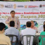 Refuerza el gobierno estatal acciones para el saneamiento y restauración de la Laguna de Tuxpan de Iguala