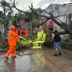 Gobierno del Estado atiende de manera inmediata afectaciones por tormenta en Chilpancingo