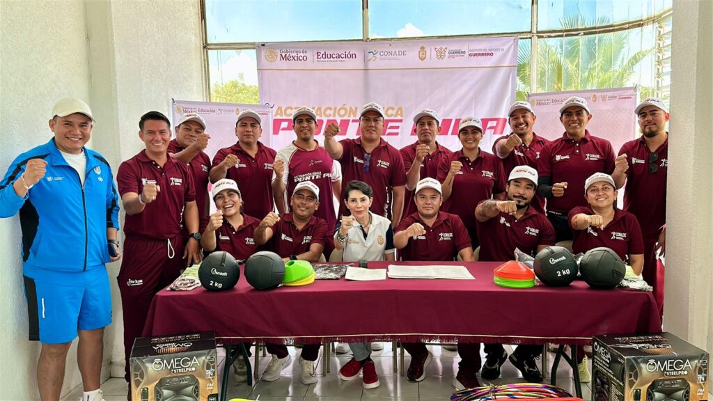 Guerrero, se une el programa nacional de activación física “Ponte Pila” de CONADE