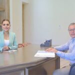 La gobernadora Evelyn Salgado Pineda se reunió con el titular de la Secretaría de Contraloría y Transparencia Gubernamental