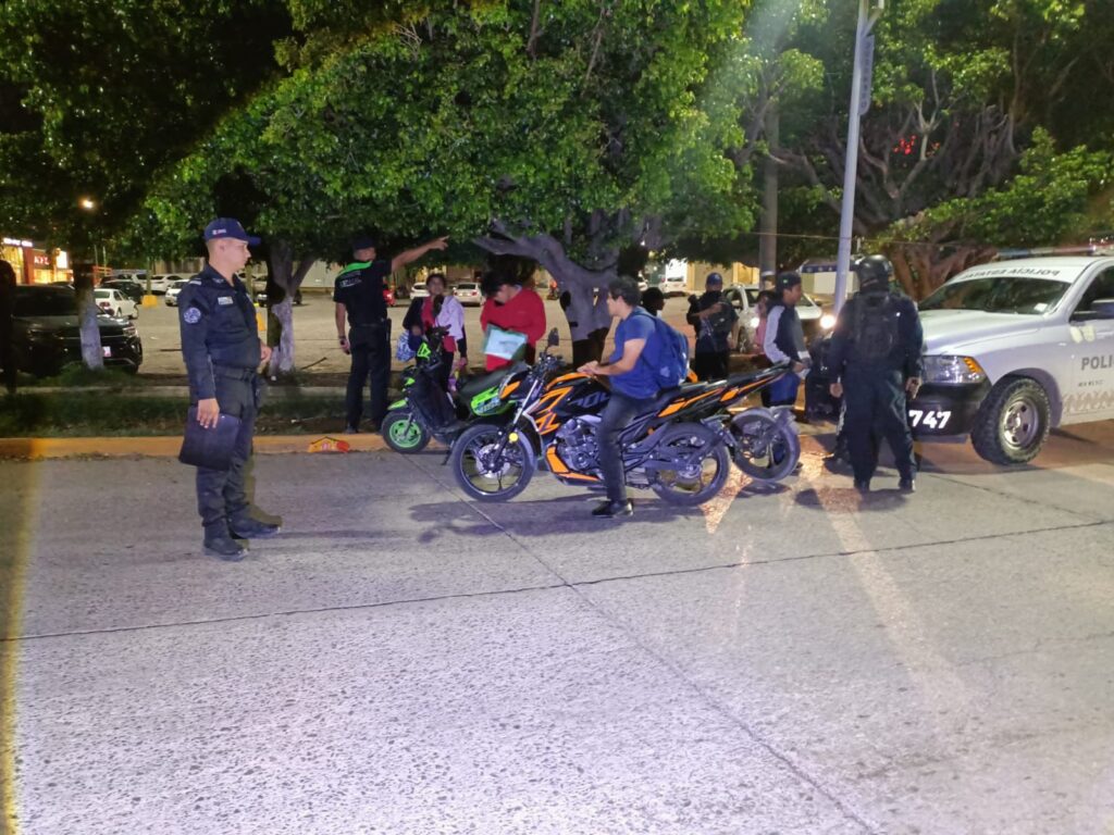 Remite SSP Guerrero 28 motocicletas al corralón mediante el Operativo Casco Seguro