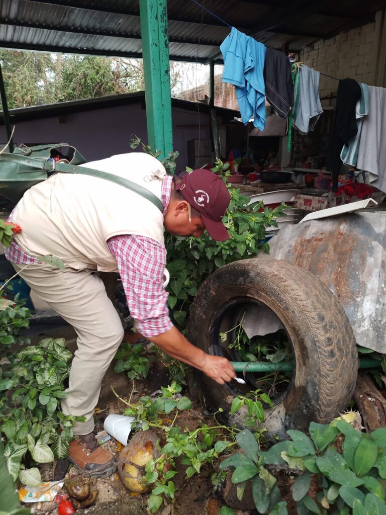 La SSG mantiene acciones preventivas contra dengue por el huracán Erick