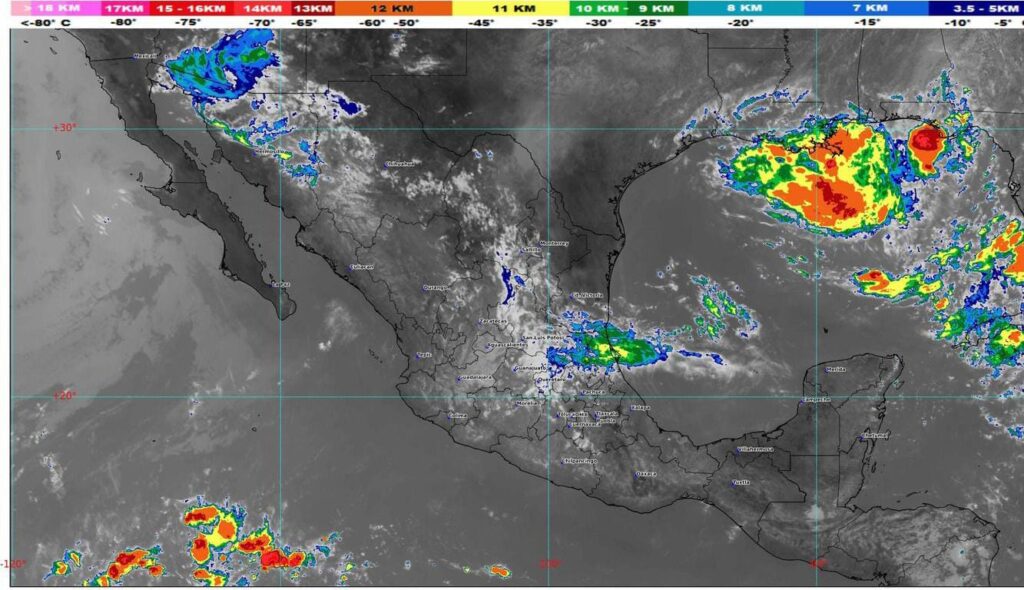 LA SGIRPCGRO PREVÉ QUE ONDA TROPICAL NÚMERO 12 CONTINUARÁ GENERANDO LLUVIAS FUERTES EN GUERRERO