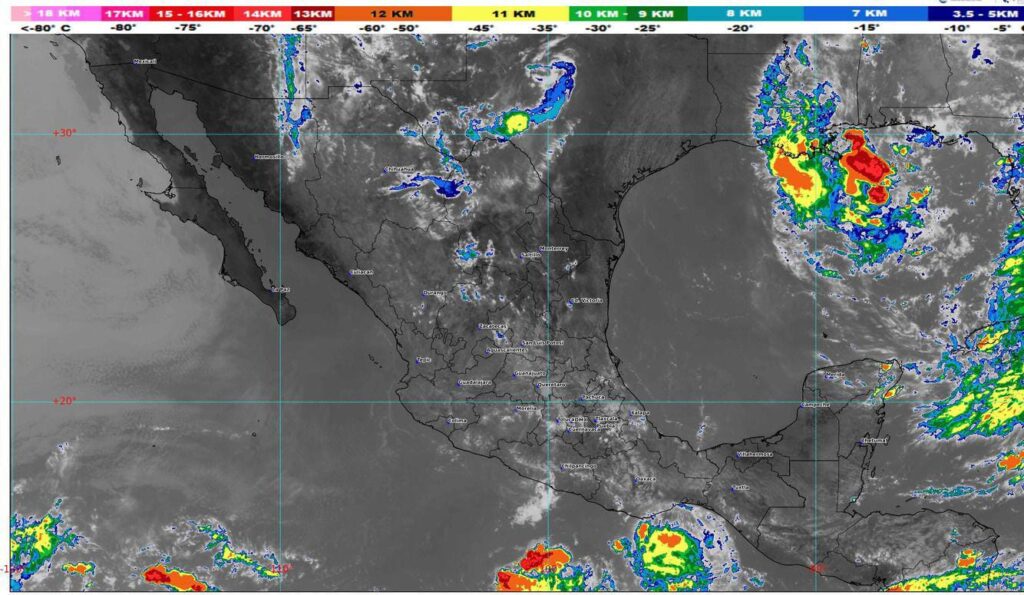 La SGIRPCGro pronostica lluvias de ligeras a moderadas en zonas de Guerrero
