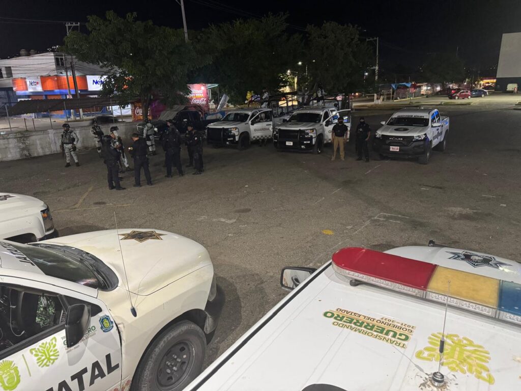 Implementan operativos especiales de seguridad en Acapulco