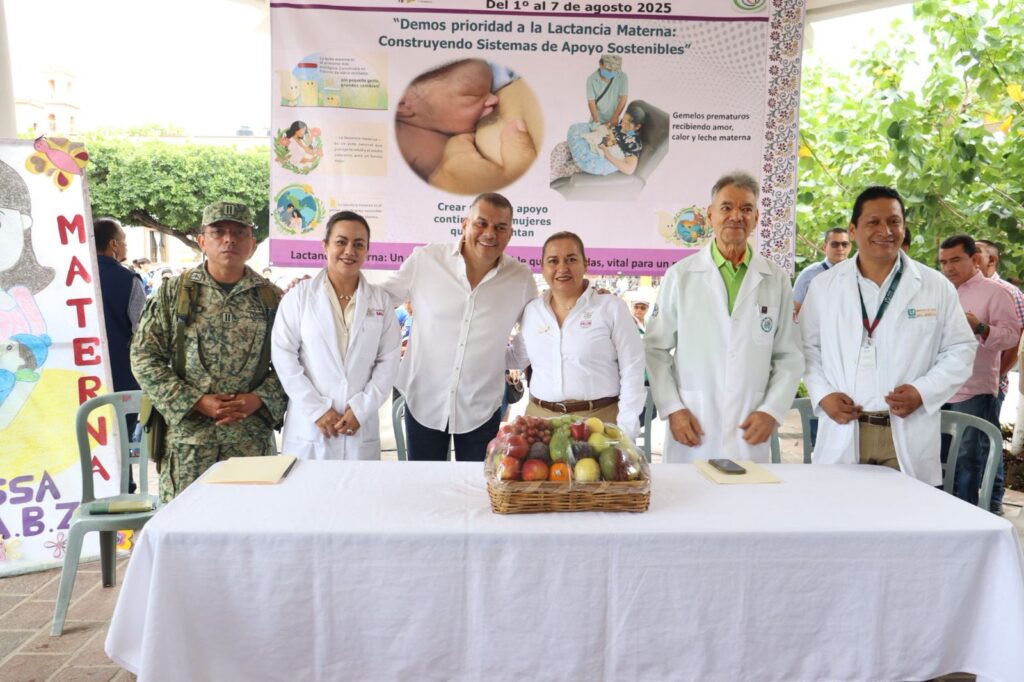 Inaugura la titular de la SSG Semana mundial de la Lactancia Materna