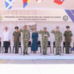 Asiste Evelyn Salgado a la Ceremonia de Entrega-Recepción del Mando de Armas de la Octava Región Naval 