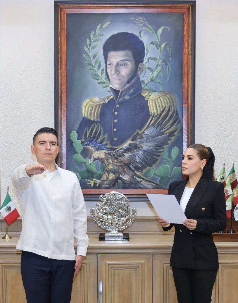 Evelyn Salgado nombra a Daniel Antonio Ledesma como nuevo titular de Seguridad Pública en Guerrero