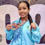 Medalla de bronce para Guerrero, en la Liga Mundial Juvenil de Karate