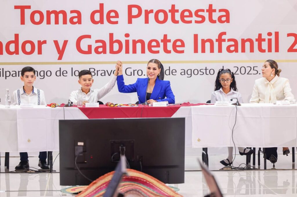 ¡Niñez al poder! Evelyn Salgado toma protesta al Gobernador y Gabinete Infantil 2025