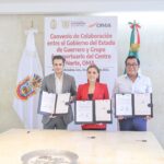 Firma la gobernadora Evelyn Salgado convenio con Grupo Aeroportuario OMA para modernizar los aeropuertos de Acapulco y Zihuatanejo, se prioriza detonar la conectividad aérea