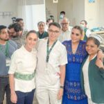 Sheinbaum y Evelyn Salgado visitan el nuevo Hospital General de Tlapa