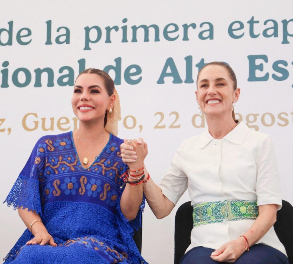 Inauguran Claudia Sheinbaum y Evelyn Salgado la primera etapa del Hospital Regional de Alta Especialidad del Issste en Acapulco
