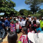 Pobladores de la Montaña son atendidos por funcionarios federales y estatales