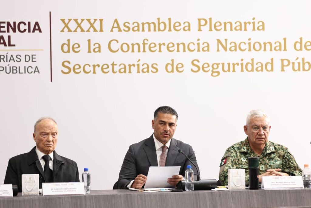 Guerrero refrenda compromiso con la Estrategia Nacional de Seguridad en la XXXI Asamblea Plenaria