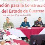 Evelyn Salgado Pineda encabezó la sesión de la Mesa de Coordinación para la Construcción de Paz