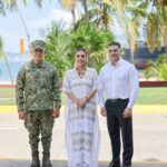 Firme respaldo a Guerrero: Gobernadora Evelyn Salgado se reúne con Harfuch y titular de Marina en Acapulco