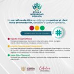 Un semáforo de ética se utiliza para evaluar el nivel ético de una acción, decisión o comportamiento.