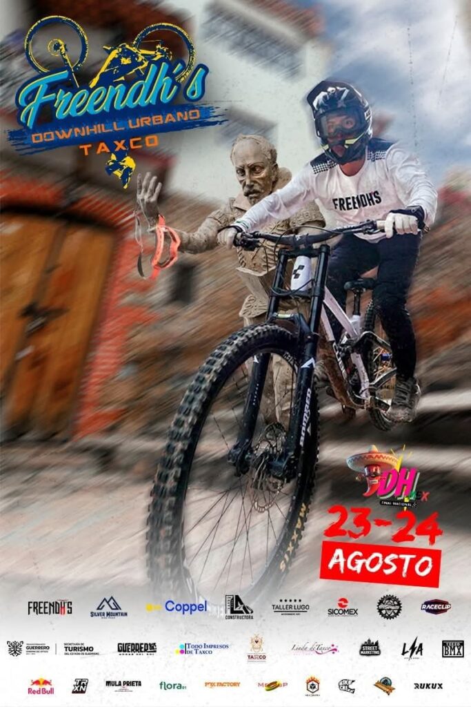 Taxco se convierte en la pista más extrema este fin de semana con el DownHill Urbano 2025