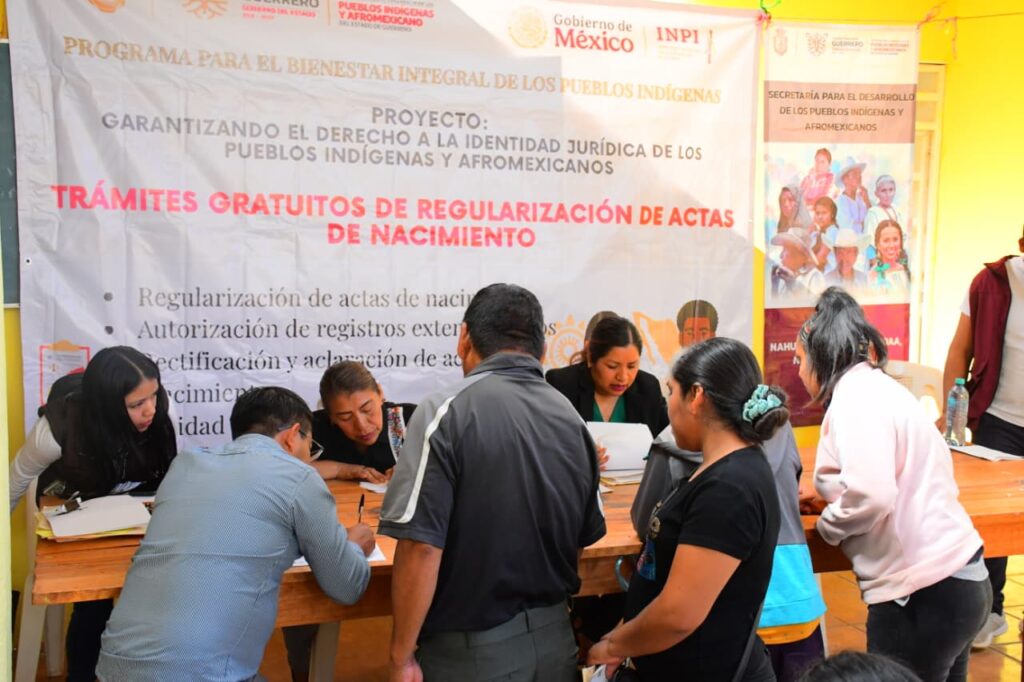 Servicios gratuitos de identidad llegan a los municipios de San Nicolás, Cuajinicuilapa y Las Vigas a través de SEDEPIA